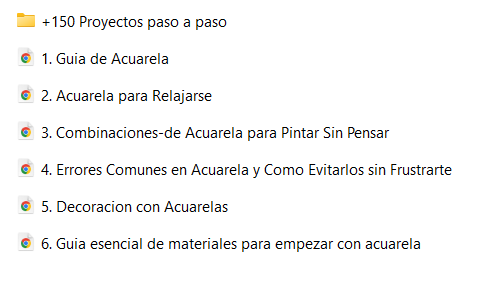Pack completo de Academia de Acuarela Creativa